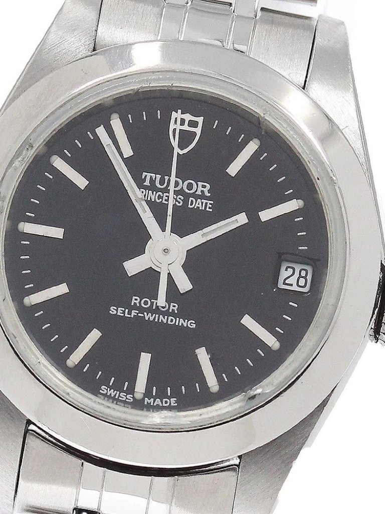 Tudor Princess Date 92500 Black Dial Automatic Ladies Watch949752